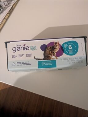 New Unscented Cat Litter Genie Refill Bags